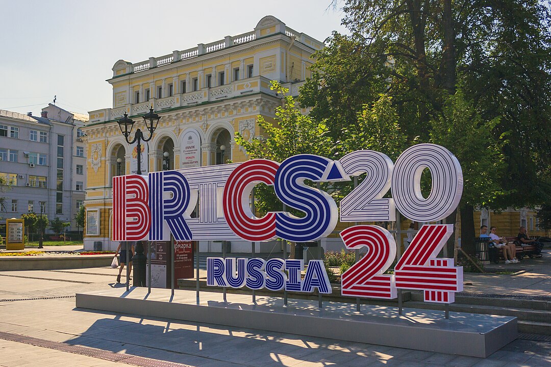 BRICS Logo in Russland